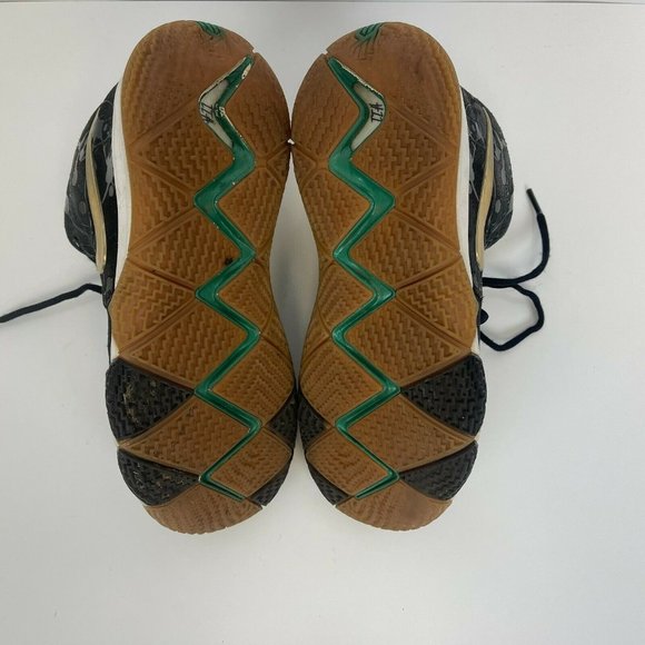 Nike Kyrie 4 Basketball Shoes Pitch Blue Metallic Gold Mens Size 8 - Picture 5 of 7